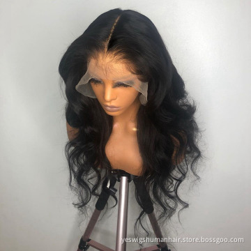 Full Hd 360 Lace Frontal Wig Body Wave Raw Brazilian 100% Virgin Human Hair Extension Transparent Lace Front Wig For Black Women